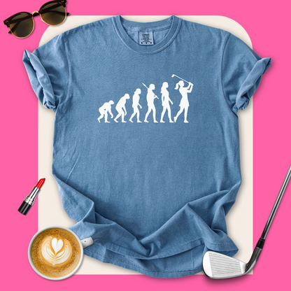 Golf Girl Evolution T-Shirt