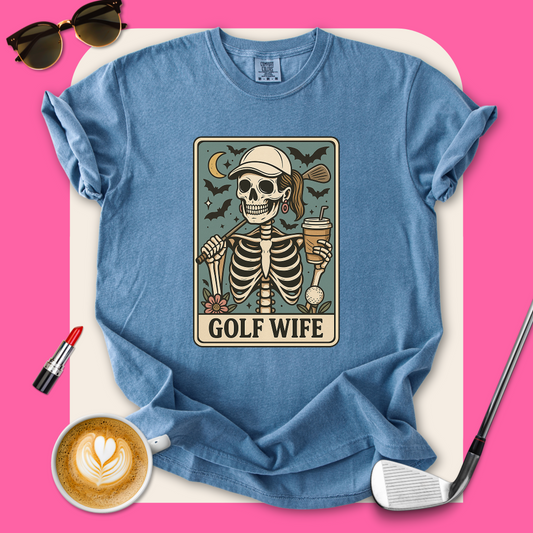 Golf Wife Tarot Card T-Shirt