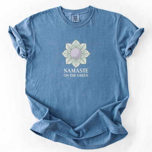 Namaste on the Green T-Shirt