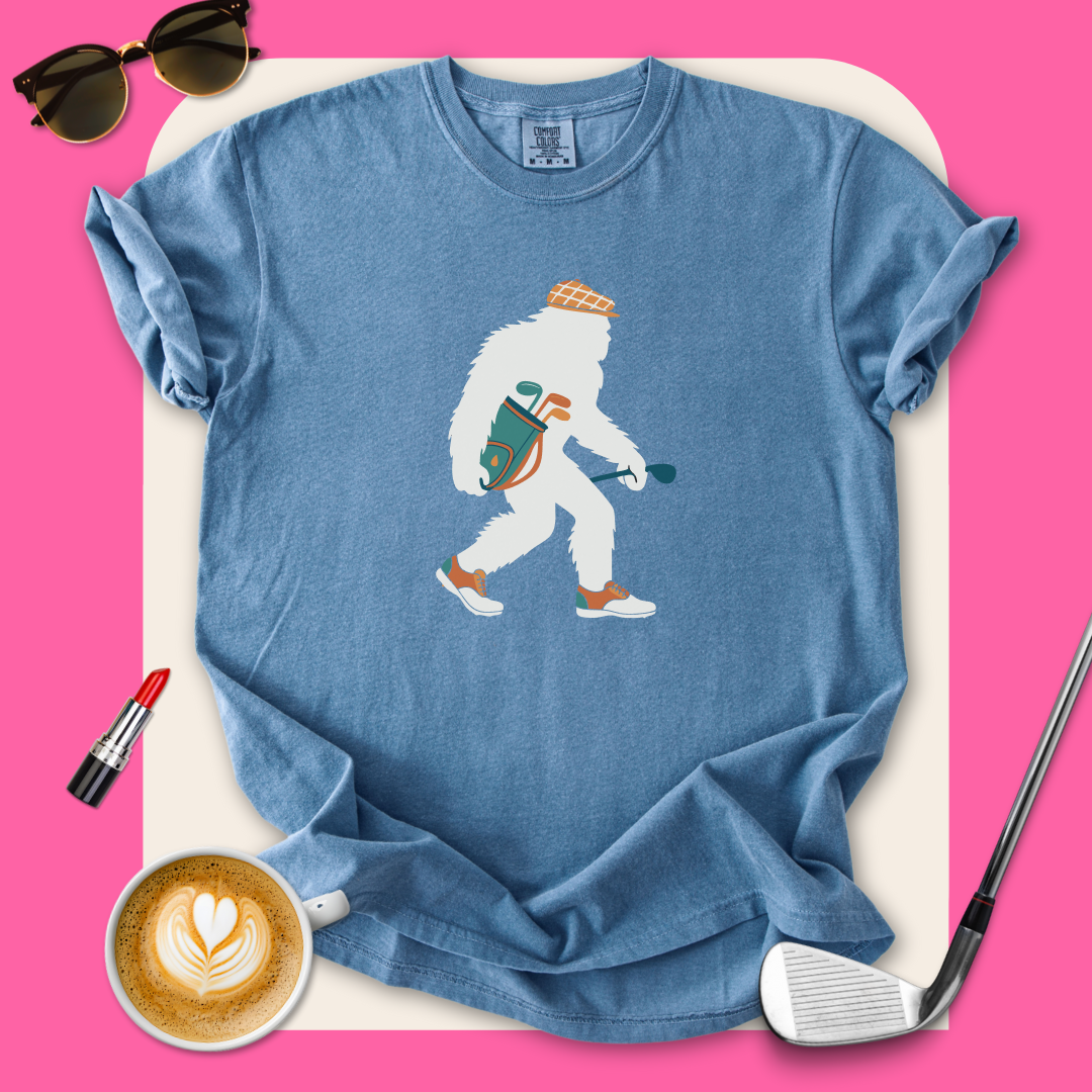Bigfoot Golfer T-Shirt