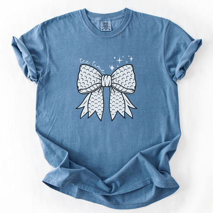 Tee Time Golf Bow T-Shirt