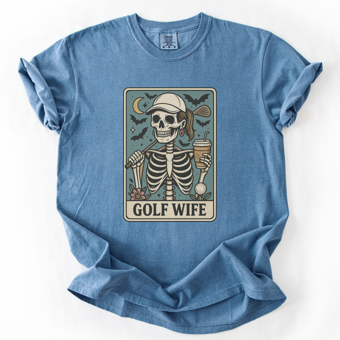 Golf Wife Tarot Card T-Shirt