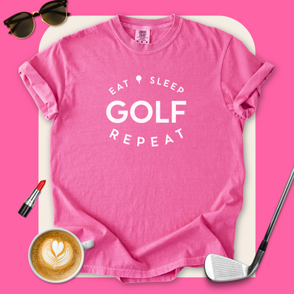 Eat Sleep Golf Repeat T-Shirt