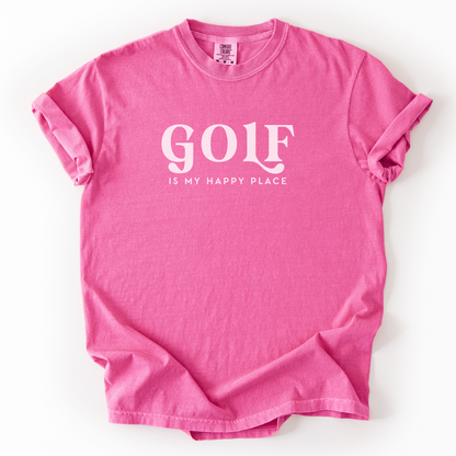 Golf Is My Happy Place T-Shirt