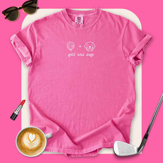 Golf & Dogs Lover T-Shirt