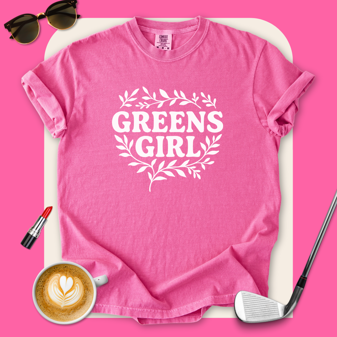 Greens Girl Golf T-Shirt