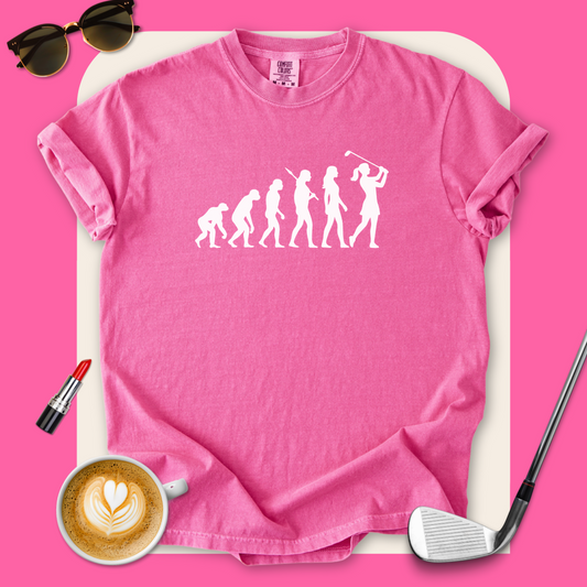 Golf Girl Evolution T-Shirt