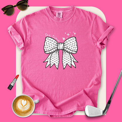 Tee Time Golf Bow T-Shirt