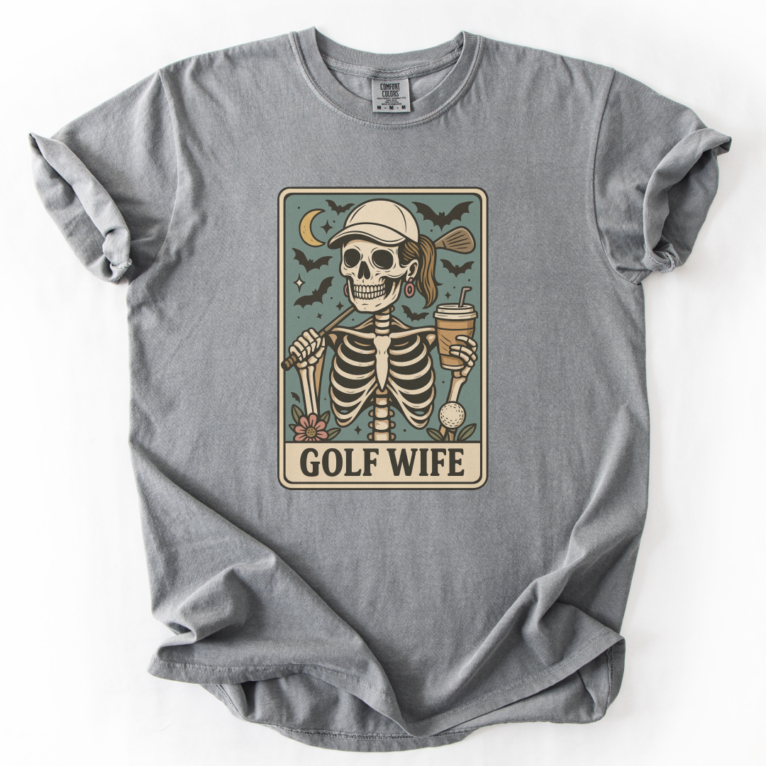 Golf Wife Tarot Card T-Shirt