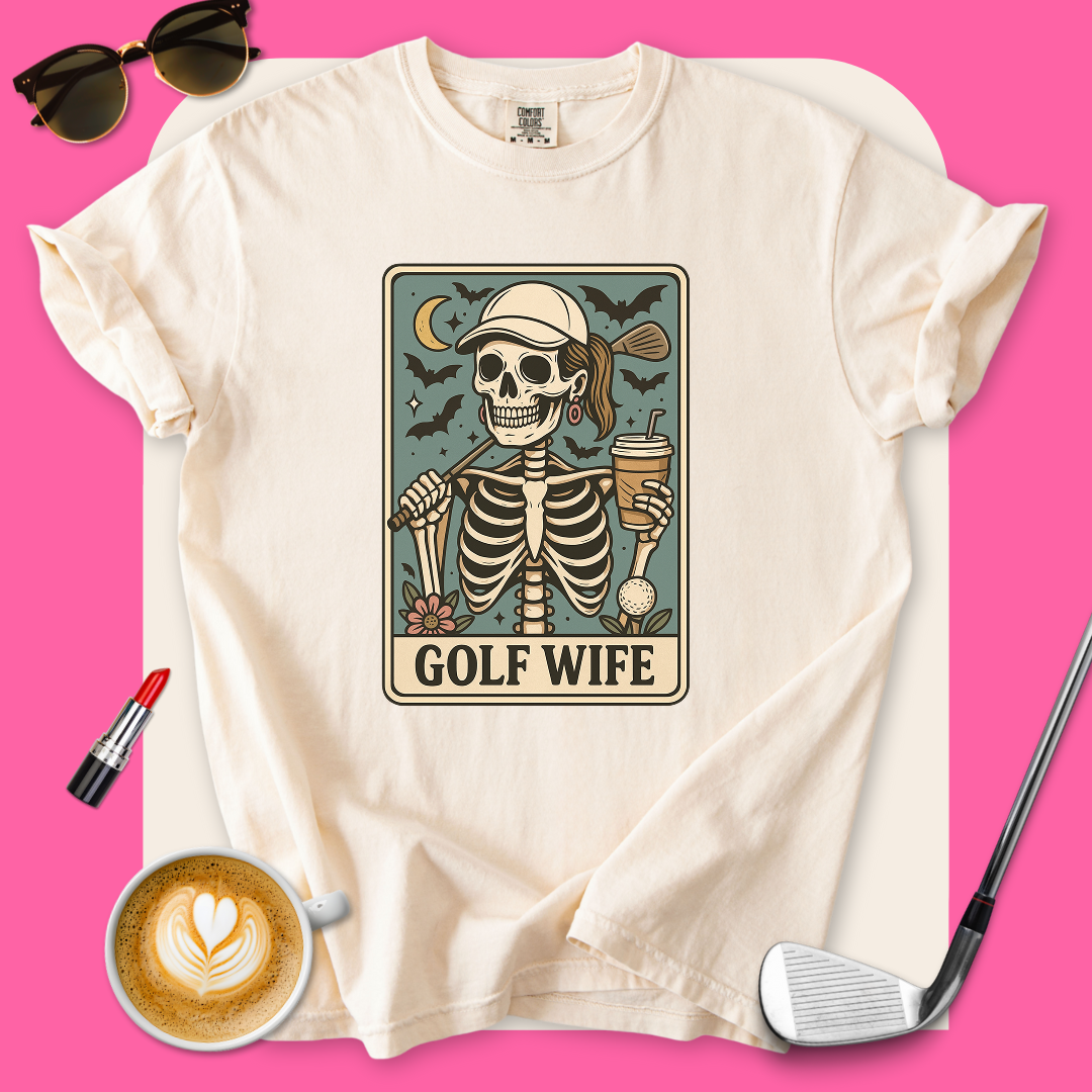 Golf Wife Tarot Card T-Shirt