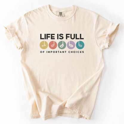 Important Choices Golf T-Shirt