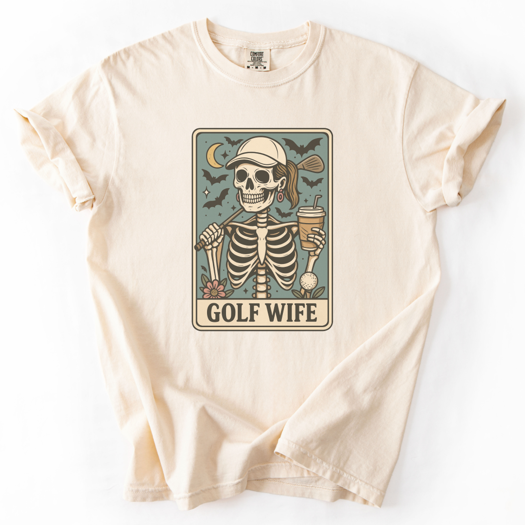 Golf Wife Tarot Card T-Shirt