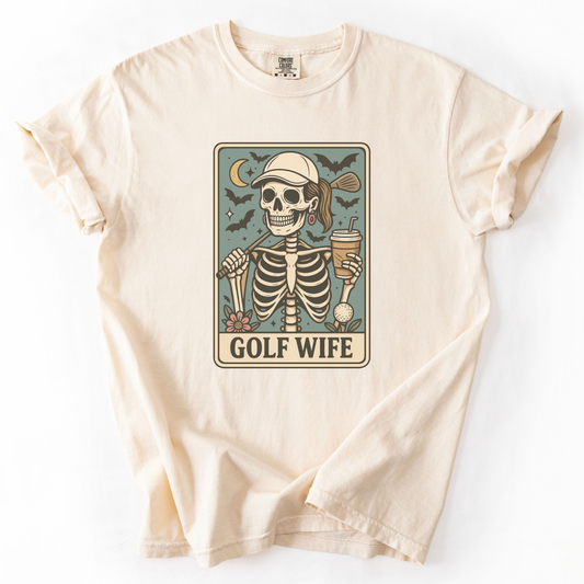 Golf Wife Tarot Card T-Shirt