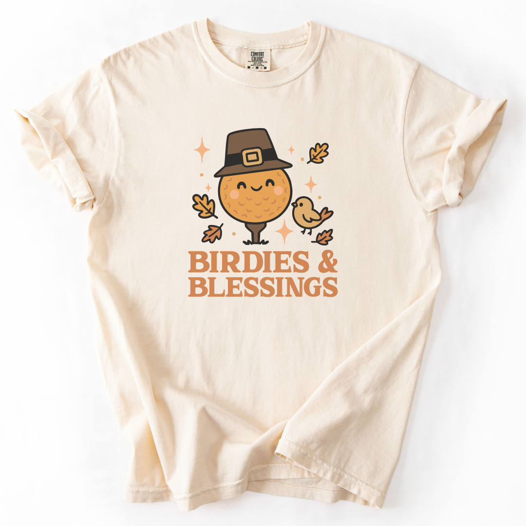 Birdies & Blessings Golf T-Shirt