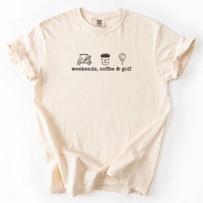 Weekends, Coffee & Golf T-Shirt