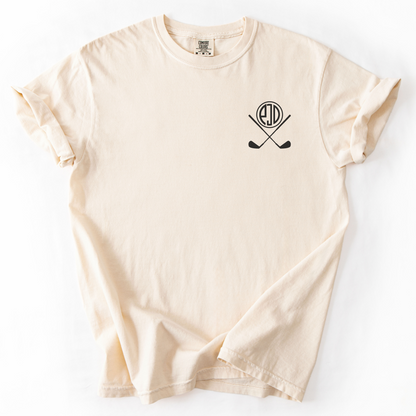 Custom Monogram Golf T-Shirt
