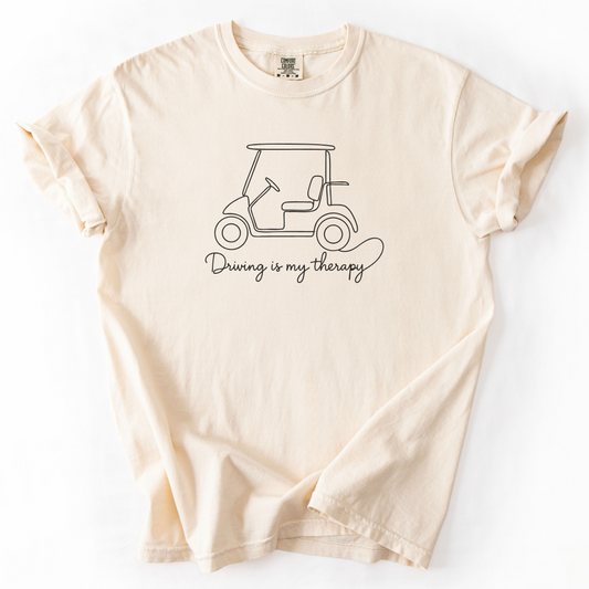 Driving Is My Therapy T-Shirt