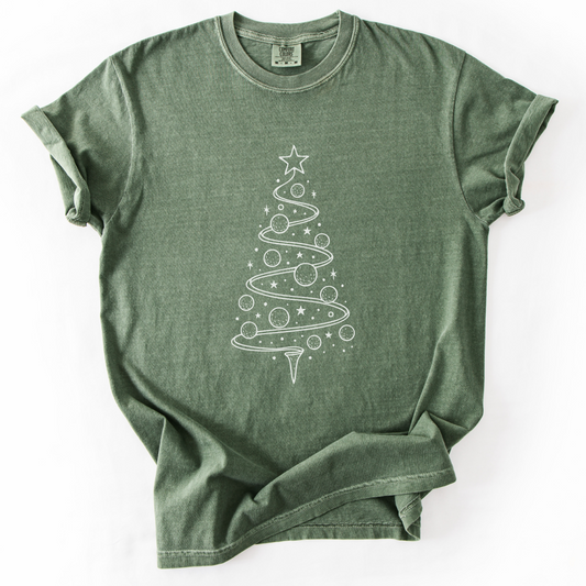 Christmas Golf Tree T-Shirt