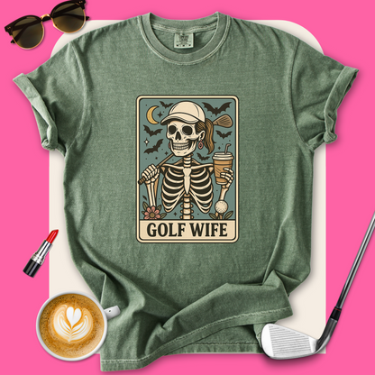 Golf Wife Tarot Card T-Shirt