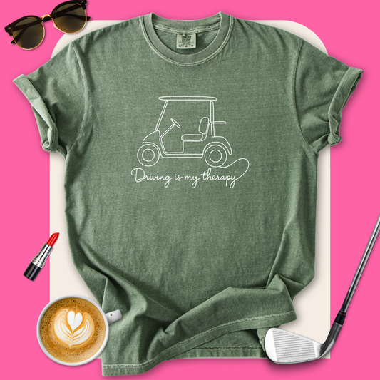 Driving Is My Therapy T-Shirt