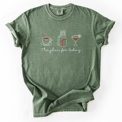 The Plan for Today Golf T-Shirt