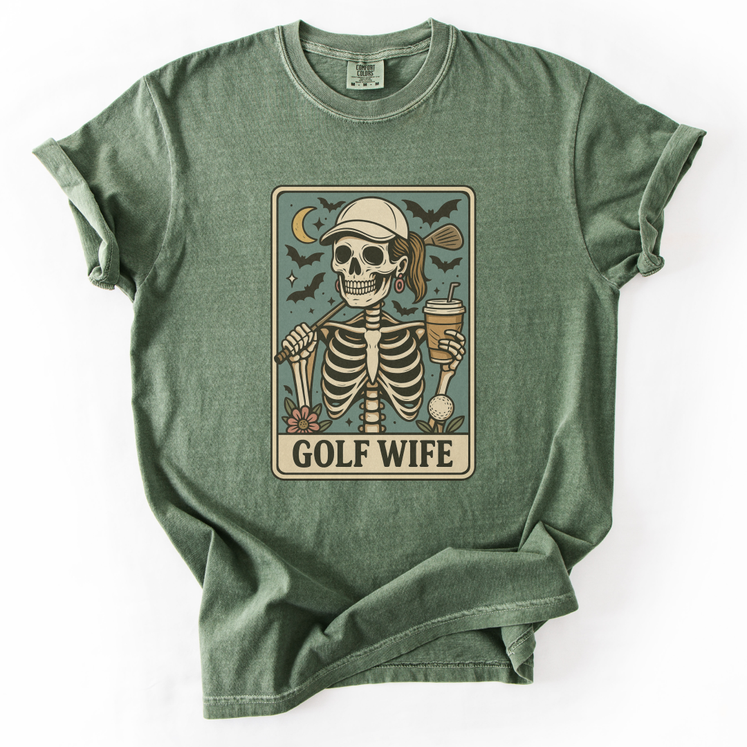 Golf Wife Tarot Card T-Shirt