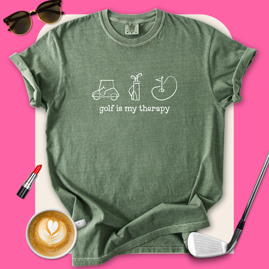 Golf Is My Therapy T-Shirt