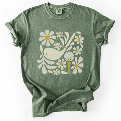 Boho Flower Golf T-Shirt