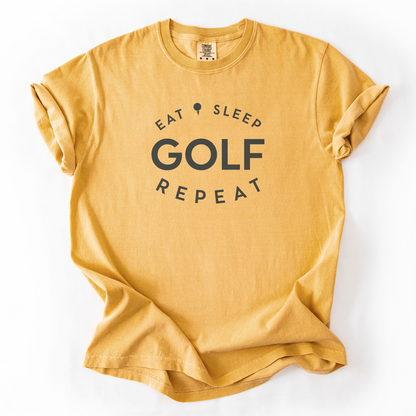 Eat Sleep Golf Repeat T-Shirt