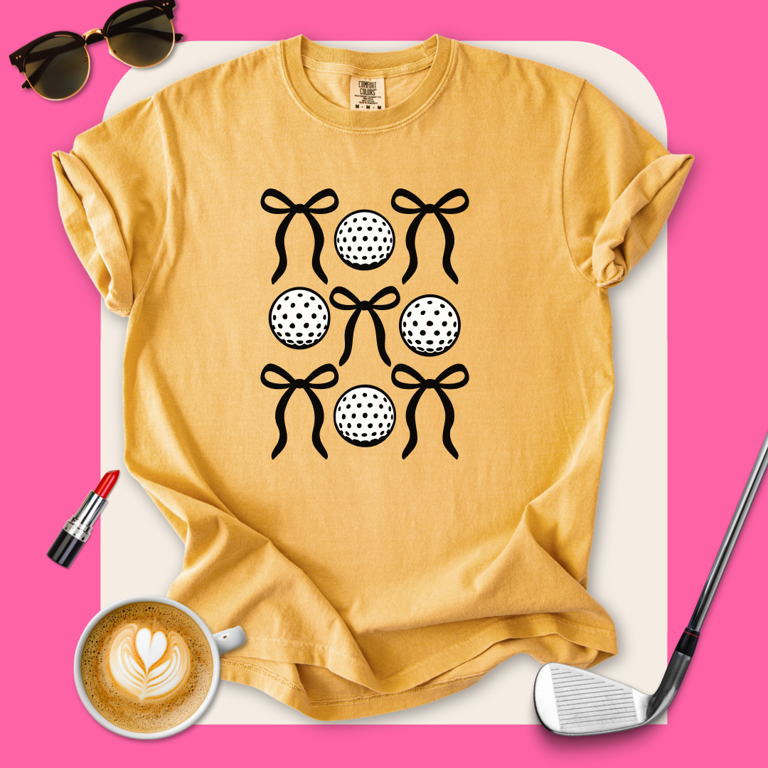 Golf & Coquette Bows T-Shirt