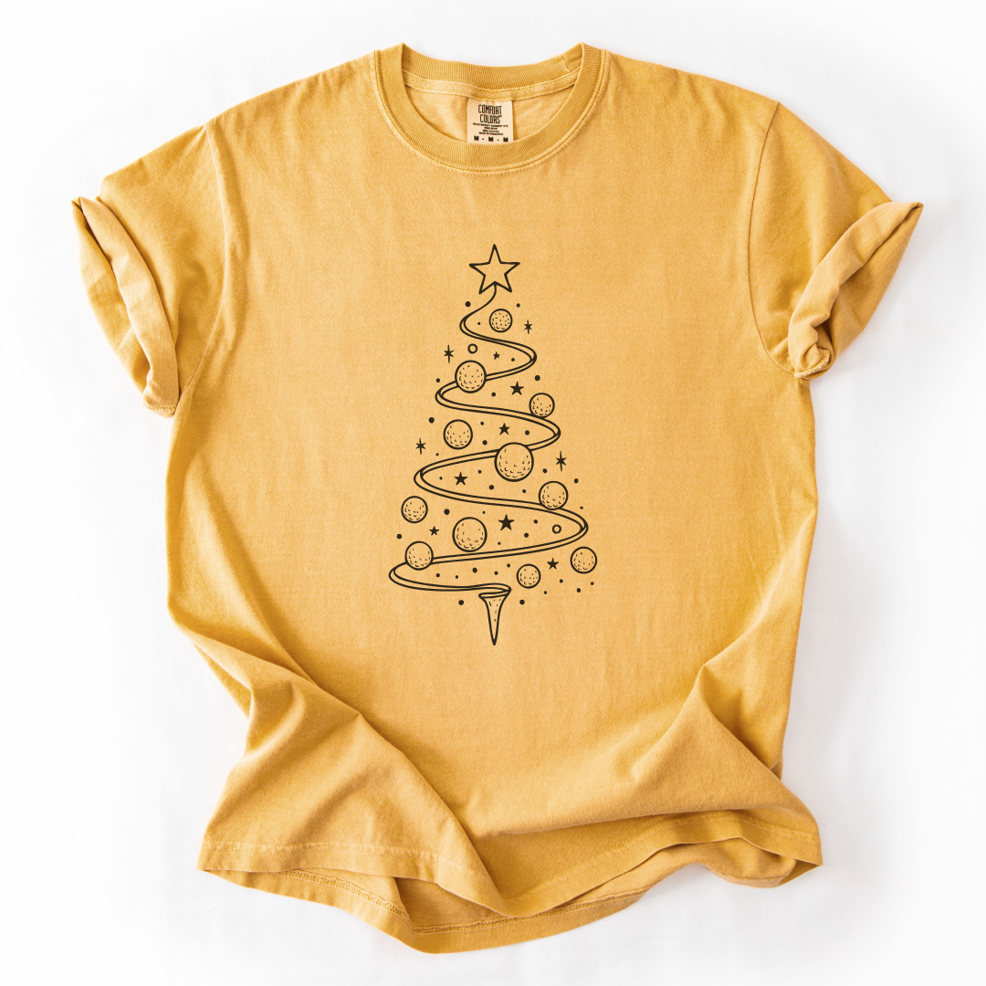 Christmas Golf Tree T-Shirt