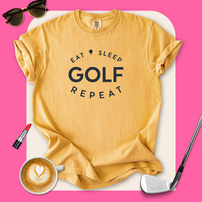 Eat Sleep Golf Repeat T-Shirt