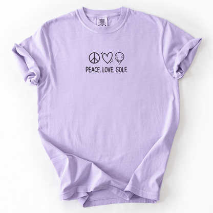 Peace. Love. Golf. T-Shirt