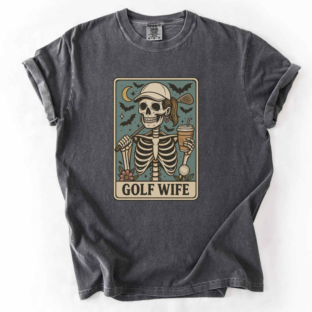 Golf Wife Tarot Card T-Shirt