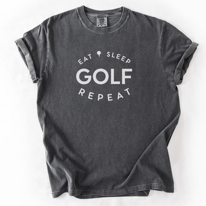 Eat Sleep Golf Repeat T-Shirt