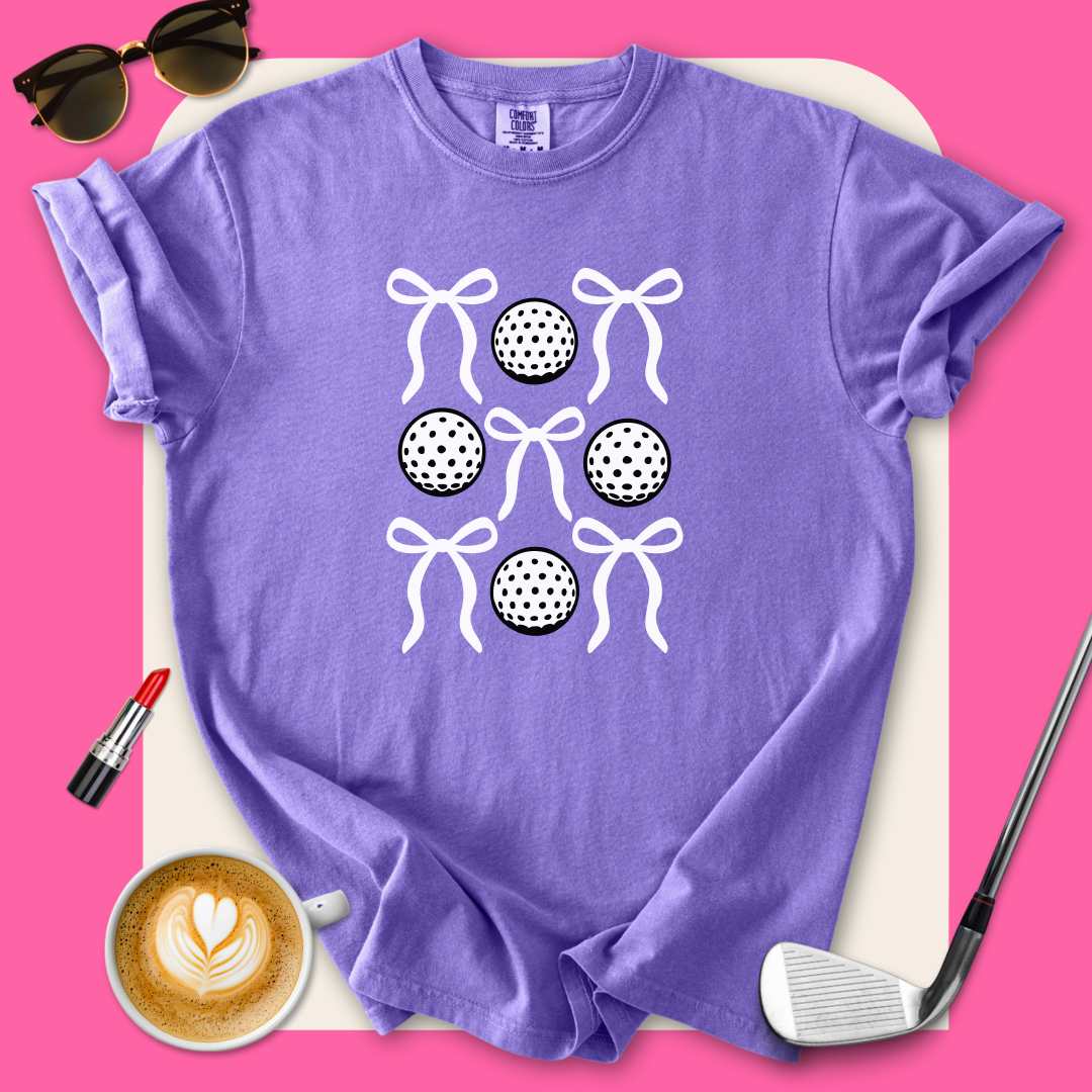 Golf & Coquette Bows T-Shirt