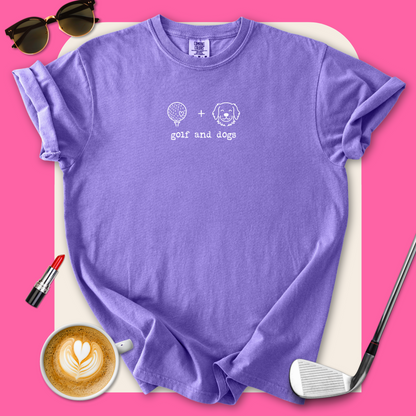 Golf & Dogs Lover T-Shirt