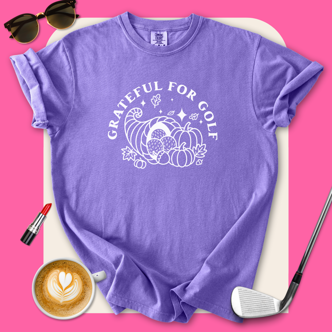 Grateful For Golf T-Shirt