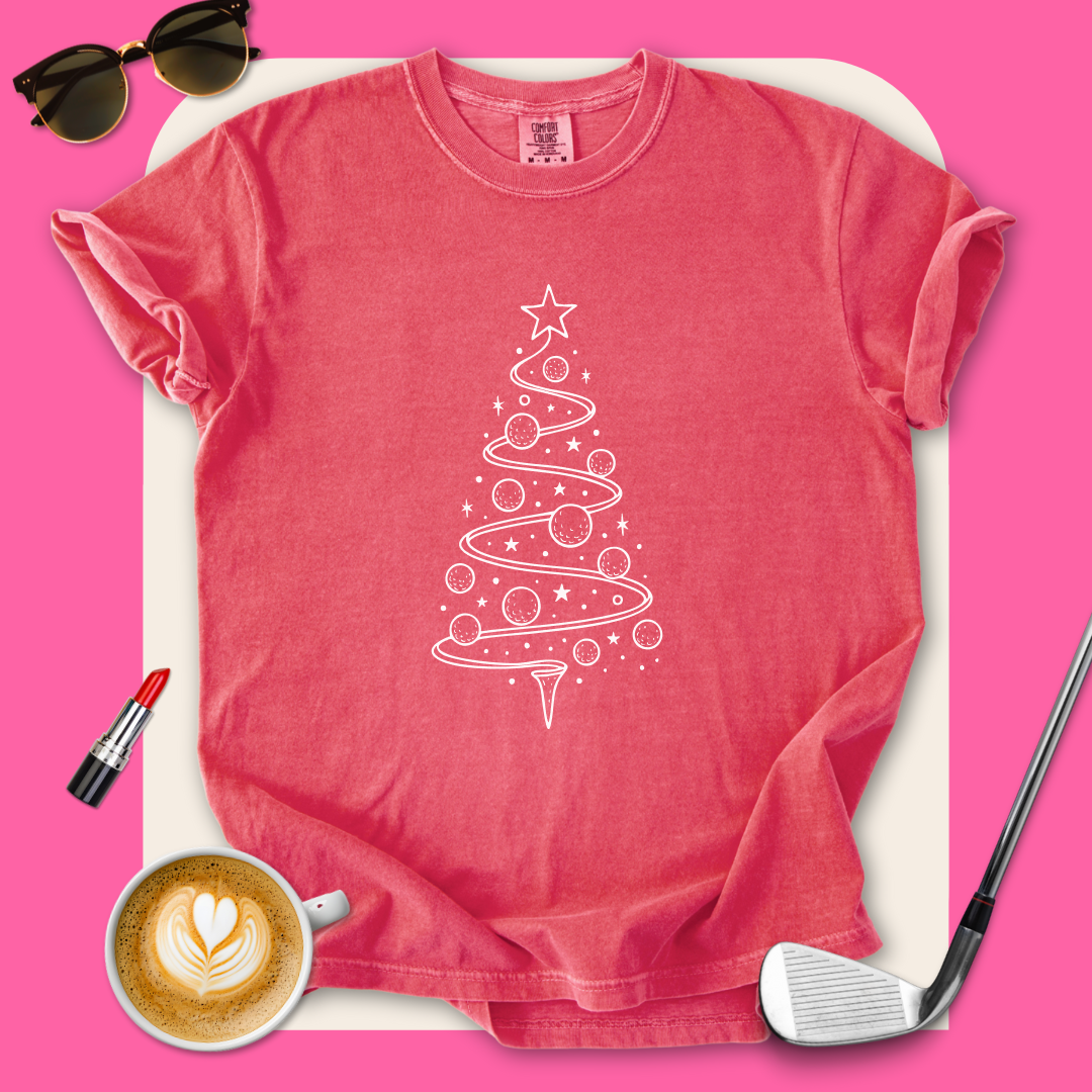 Christmas Golf Tree T-Shirt