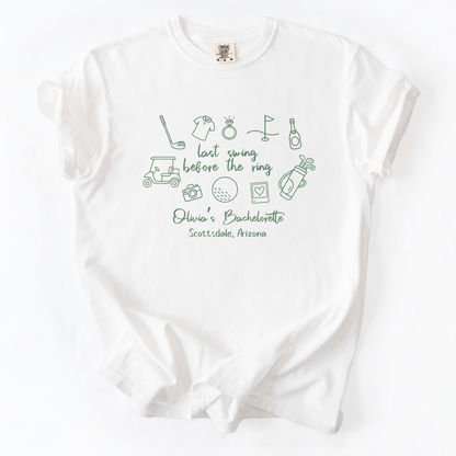 Last Swing Before The Ring Shirt