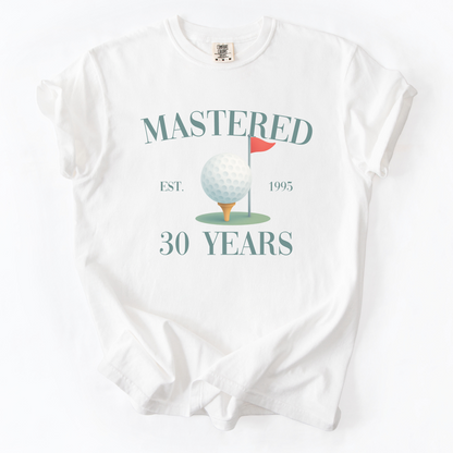Mastered Golf Birthday T-Shirt