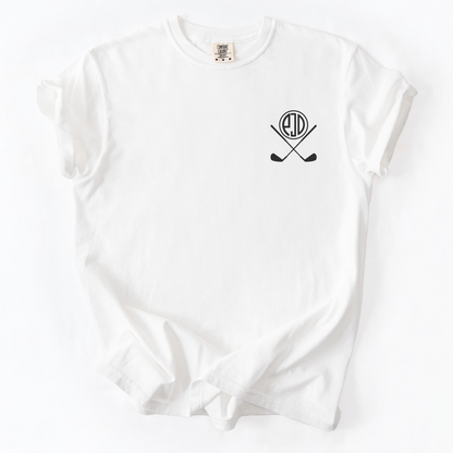 Custom Monogram Golf T-Shirt