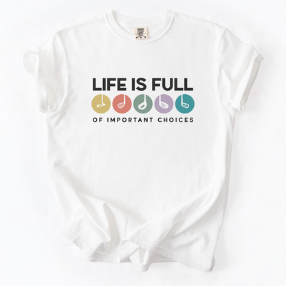 Important Choices Golf T-Shirt