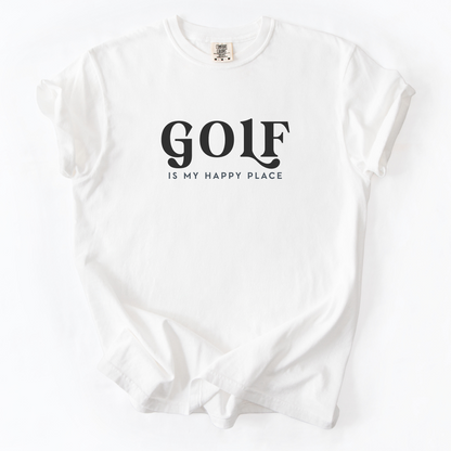 Golf Is My Happy Place T-Shirt