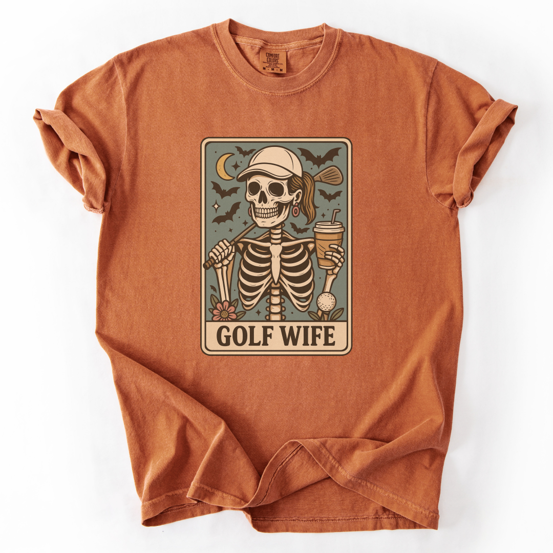 Golf Wife Tarot Card T-Shirt