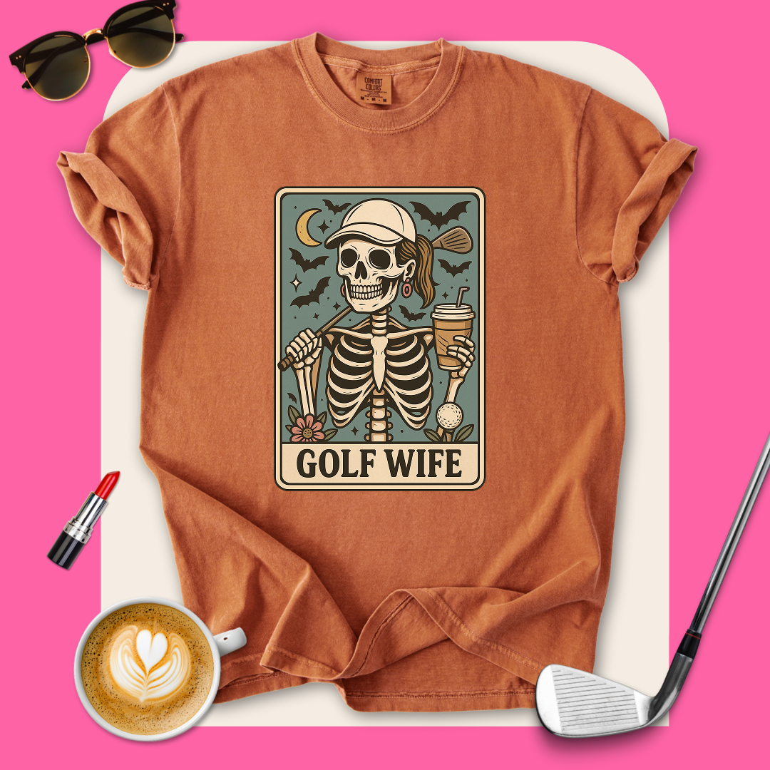Golf Wife Tarot Card T-Shirt