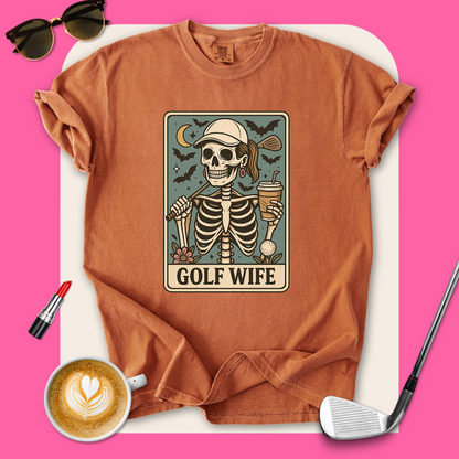 Golf Wife Tarot Card T-Shirt