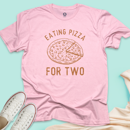 Pizza For Two Couple T-Shirt