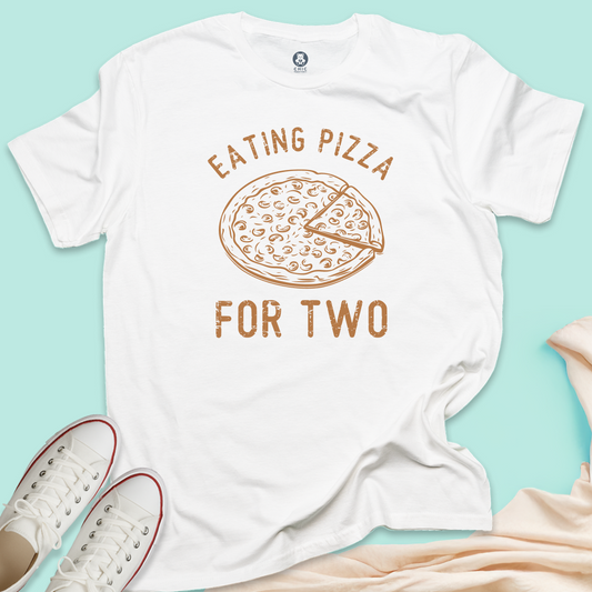 Pizza For Two Couple T-Shirt